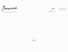 Tablet Screenshot of everwoodcabinets.com